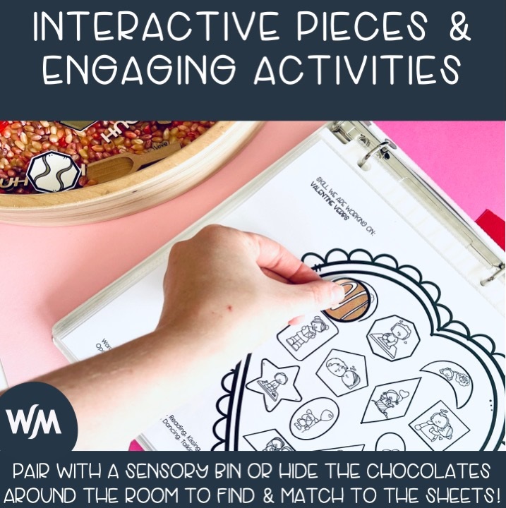 Valentine's Day Speech and Language Chocolate Box - Image 4